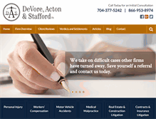 Tablet Screenshot of devact.com